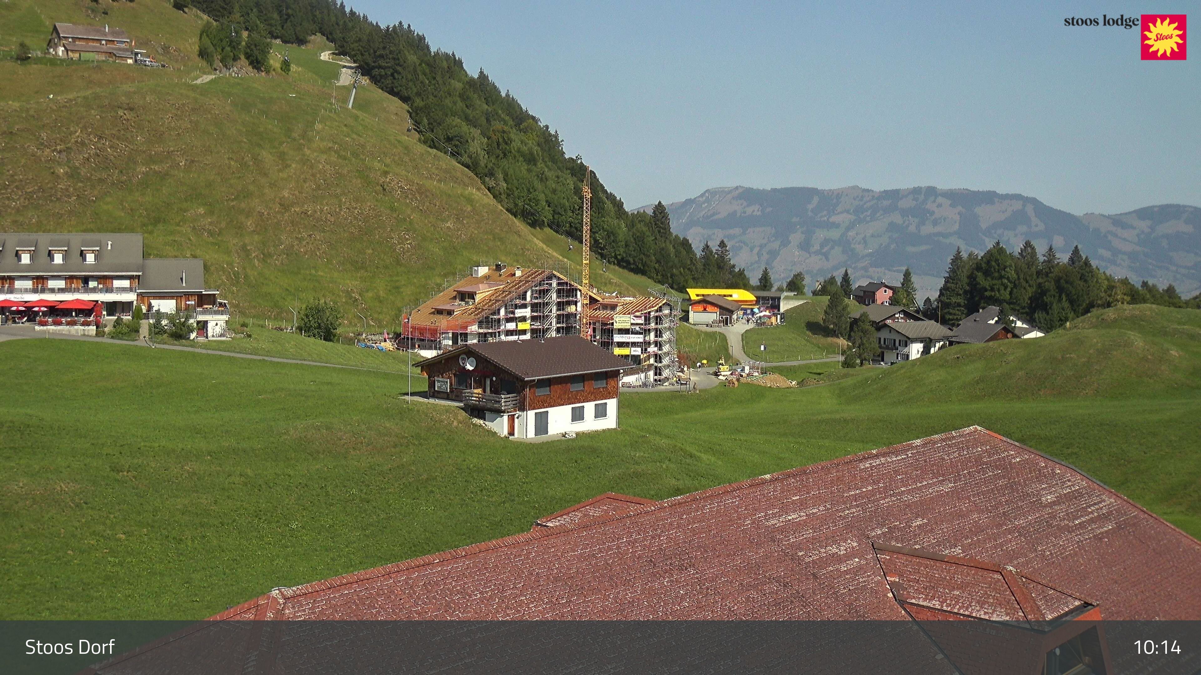 Stoos SZ › Nordwesten: Bounce Circus Fronalphalle Stoos - Schweizer Skischule Stoos - Stoos(Sesselbahn Fronalpstock)