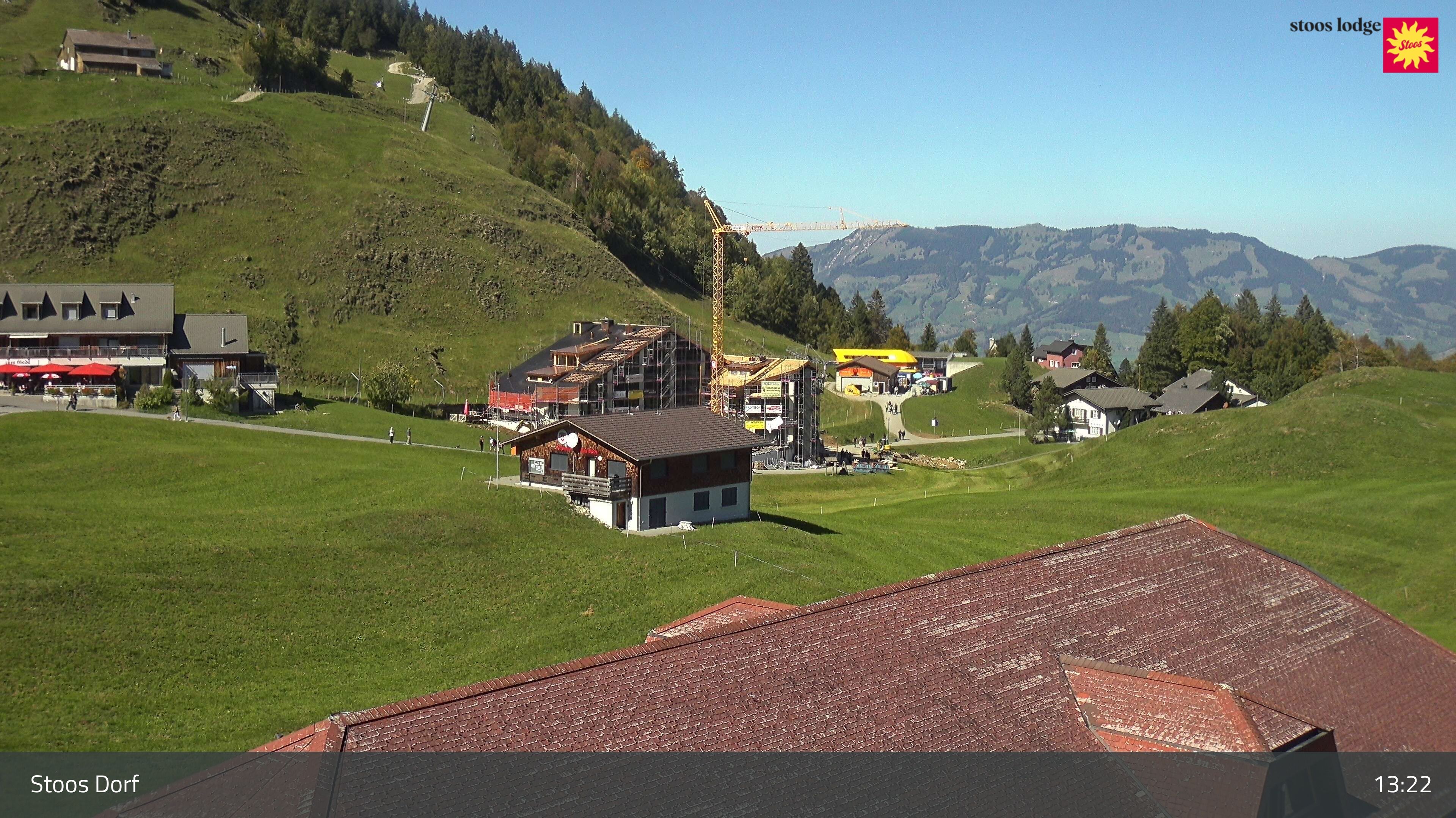 Stoos SZ › Nordwesten: Bounce Circus Fronalphalle Stoos - Schweizer Skischule Stoos - Stoos(Sesselbahn Fronalpstock)