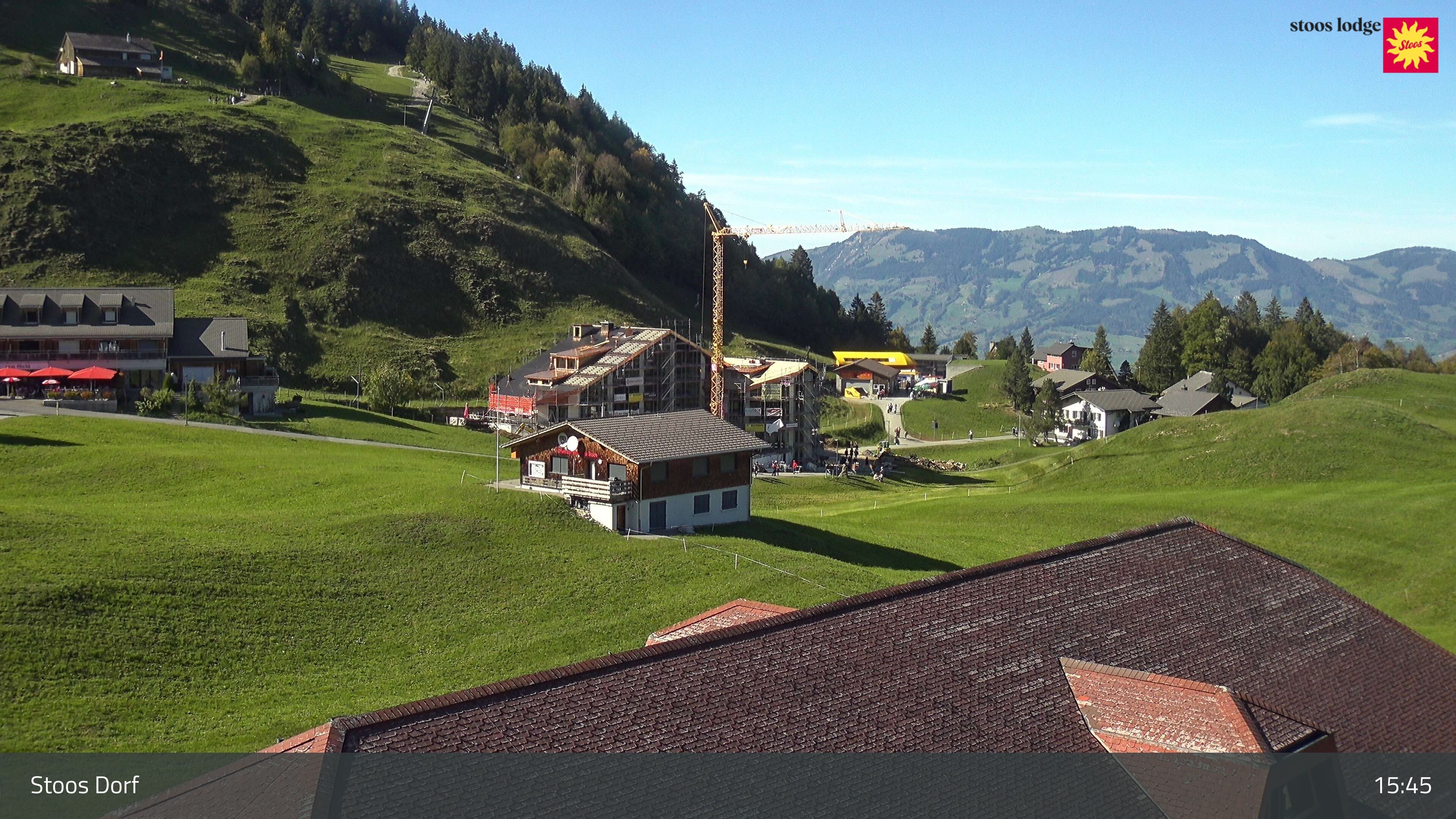 Stoos SZ › Nordwesten: Bounce Circus Fronalphalle Stoos - Schweizer Skischule Stoos - Stoos(Sesselbahn Fronalpstock)