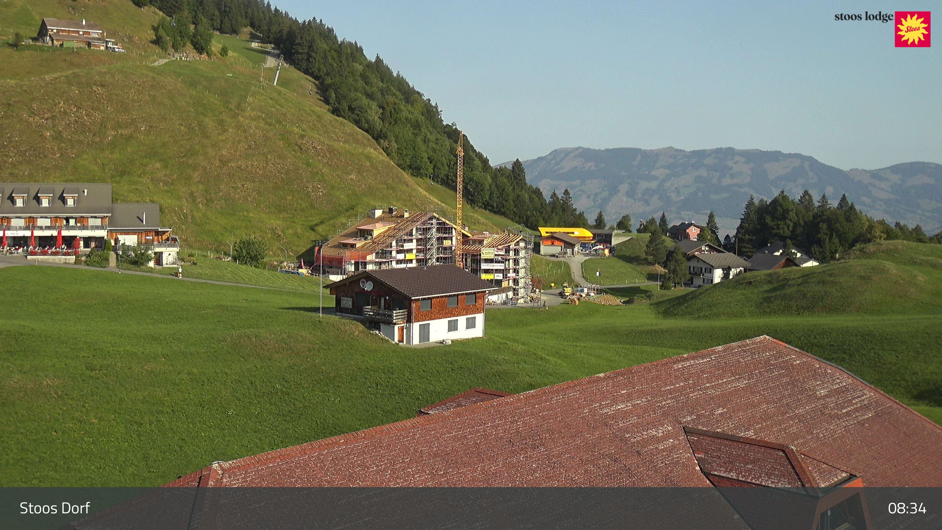 Stoos SZ › Nordwesten: Bounce Circus Fronalphalle Stoos - Schweizer Skischule Stoos - Stoos(Sesselbahn Fronalpstock)