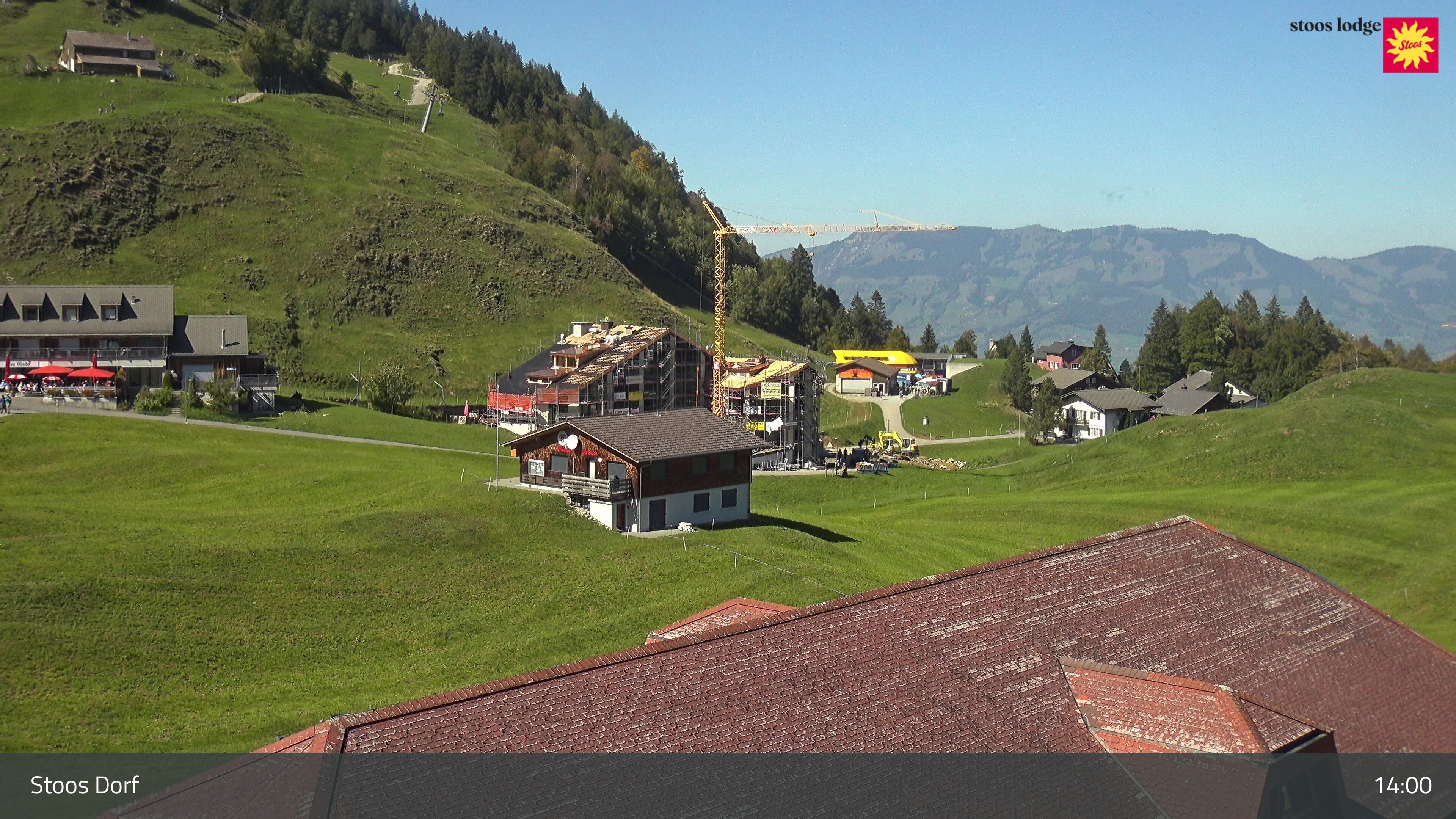 Stoos SZ › Nordwesten: Bounce Circus Fronalphalle Stoos - Schweizer Skischule Stoos - Stoos(Sesselbahn Fronalpstock)