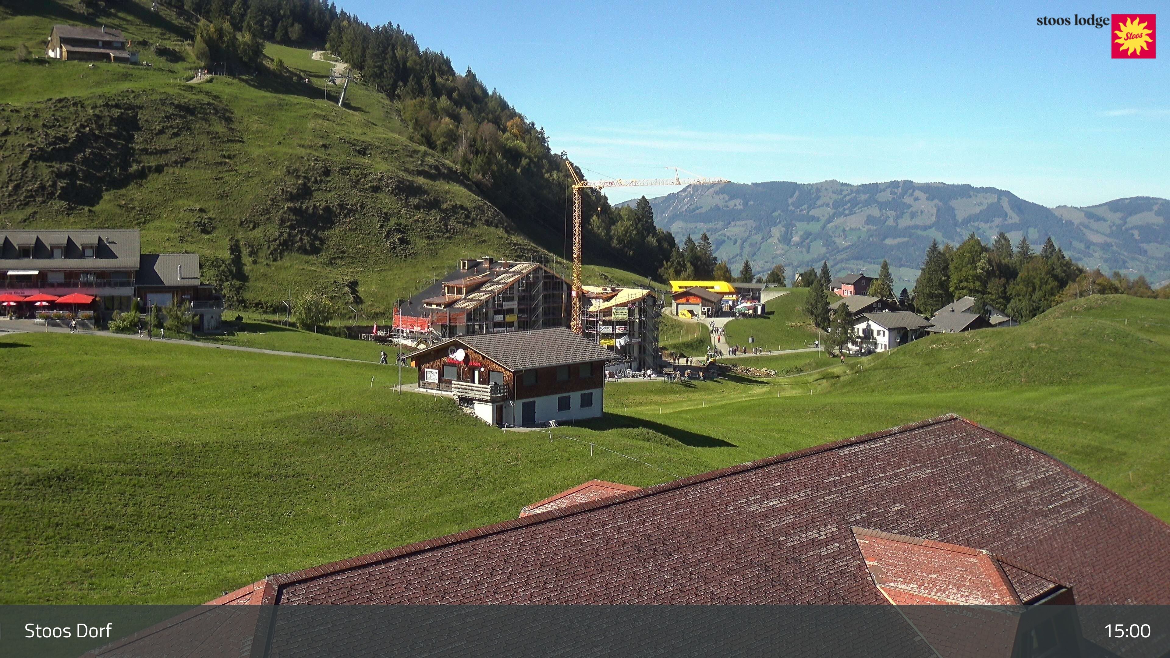 Stoos SZ › Nordwesten: Bounce Circus Fronalphalle Stoos - Schweizer Skischule Stoos - Stoos(Sesselbahn Fronalpstock)