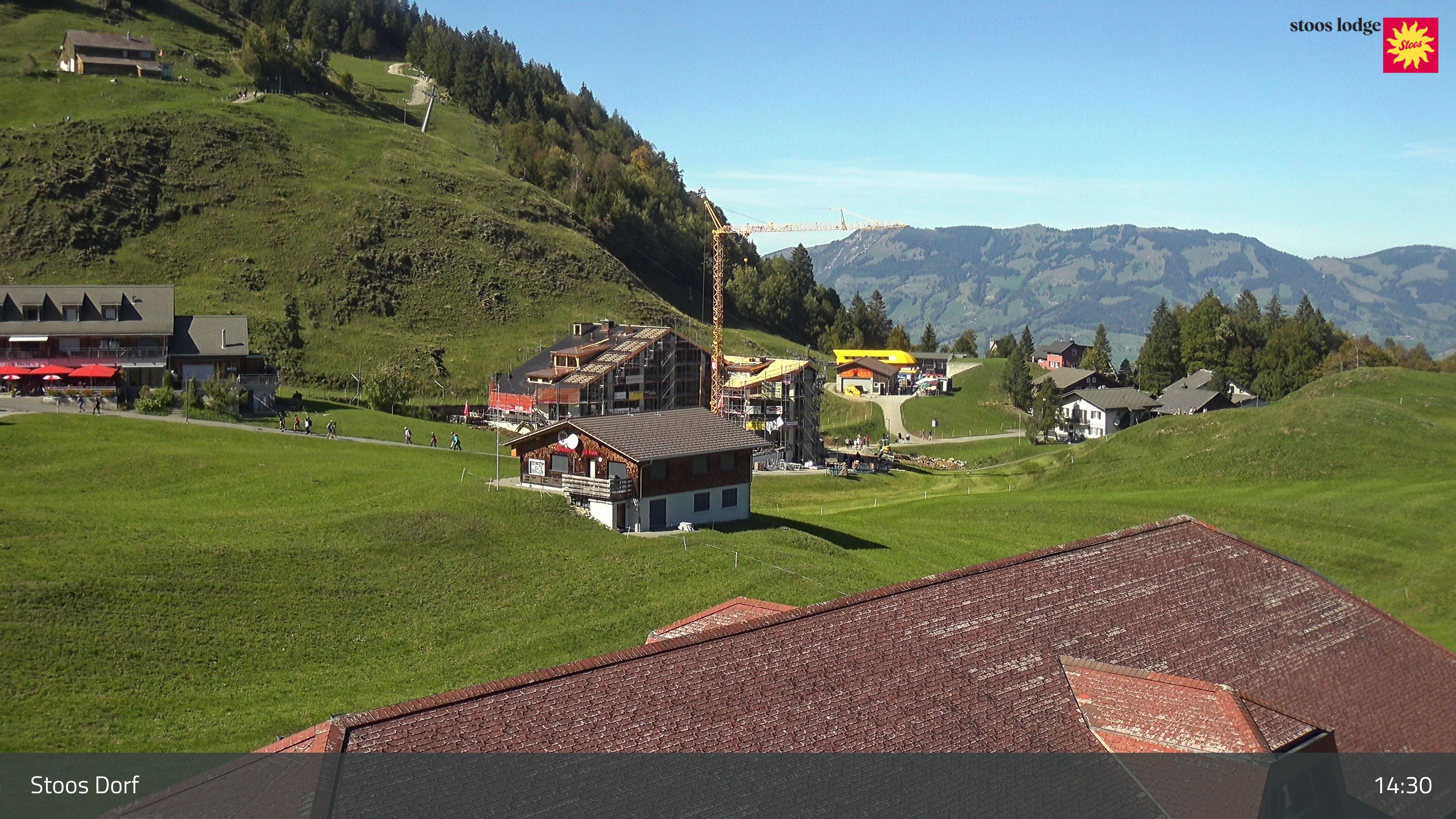 Stoos SZ › Nordwesten: Bounce Circus Fronalphalle Stoos - Schweizer Skischule Stoos - Stoos(Sesselbahn Fronalpstock)