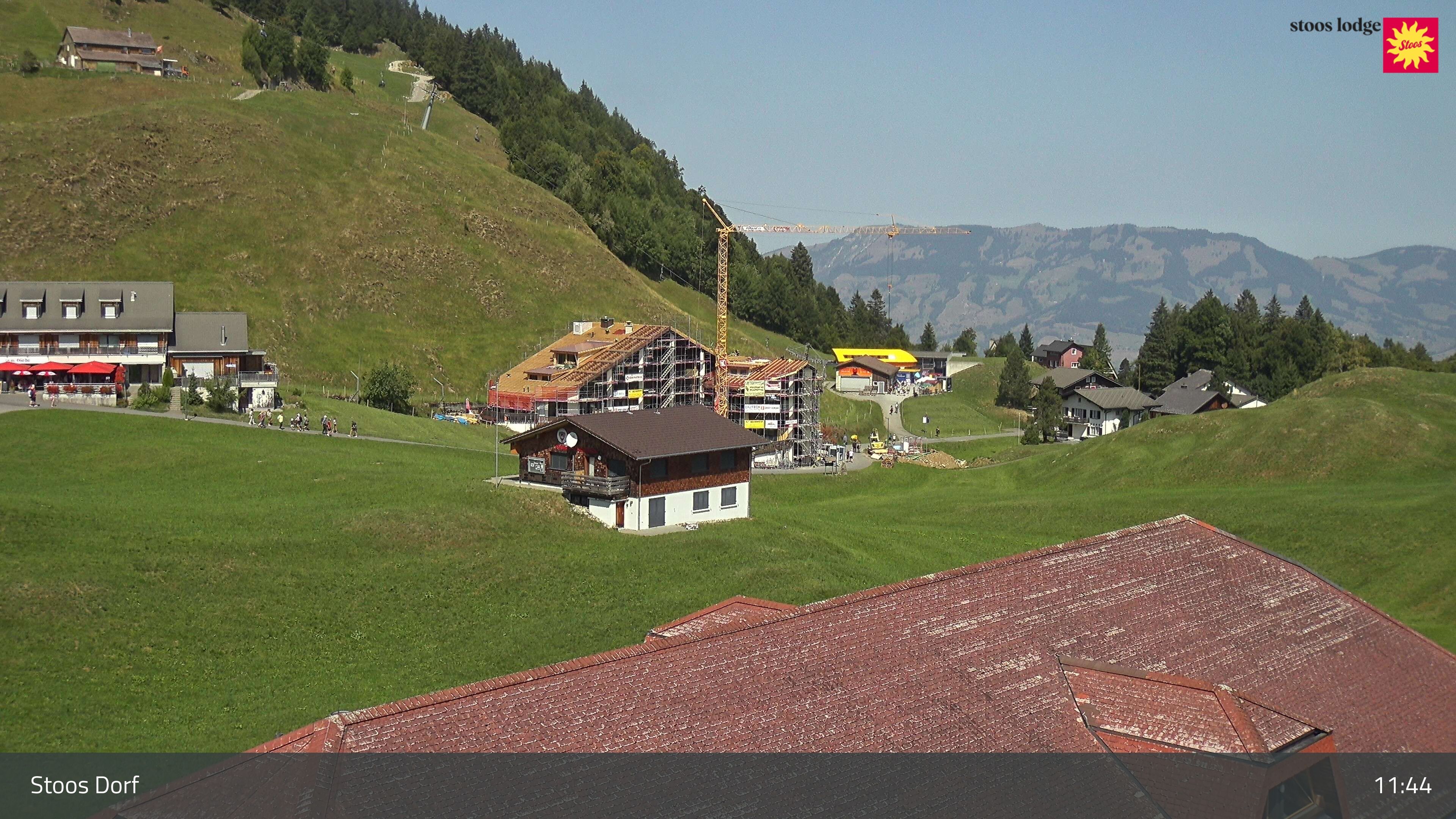 Stoos SZ › Nordwesten: Bounce Circus Fronalphalle Stoos - Schweizer Skischule Stoos - Stoos(Sesselbahn Fronalpstock)