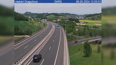 Zadnja slika ob 12h: Maribor - vzhodna obvoznica, viadukt Dragučova