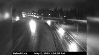 Abbotsford > West: Hwy 1 at Clearbrook Rd, looking east - Actual