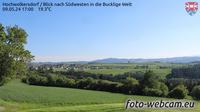 Hochwolkersdorf: Blick nach Südwesten in die Bucklige Welt - Current