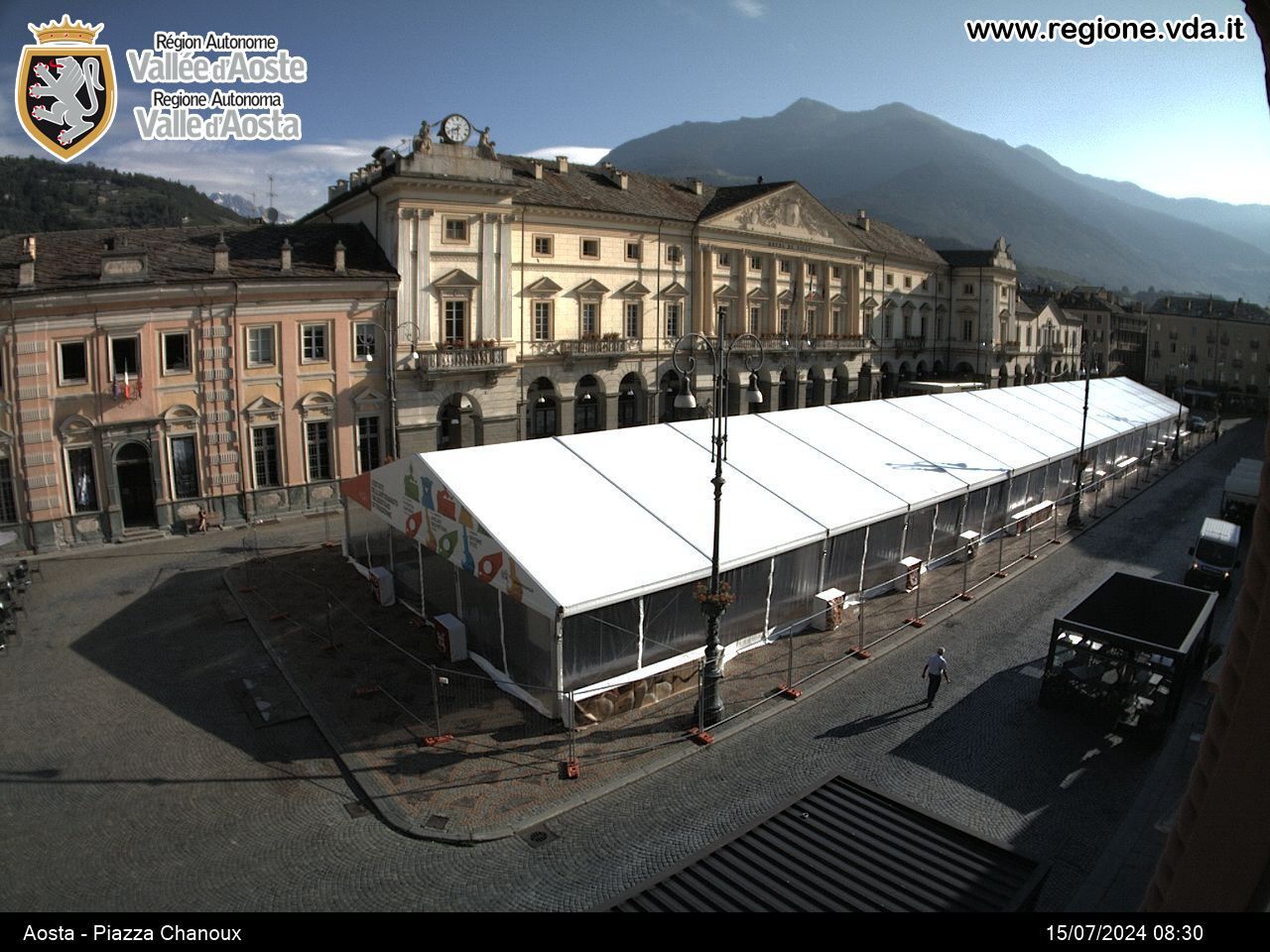 Webcam Aosta: Piazza Emile Chanoux - Wetterdienst.de