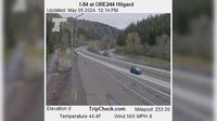 Island City: I-84 at ORE244 Hilgard - Day time
