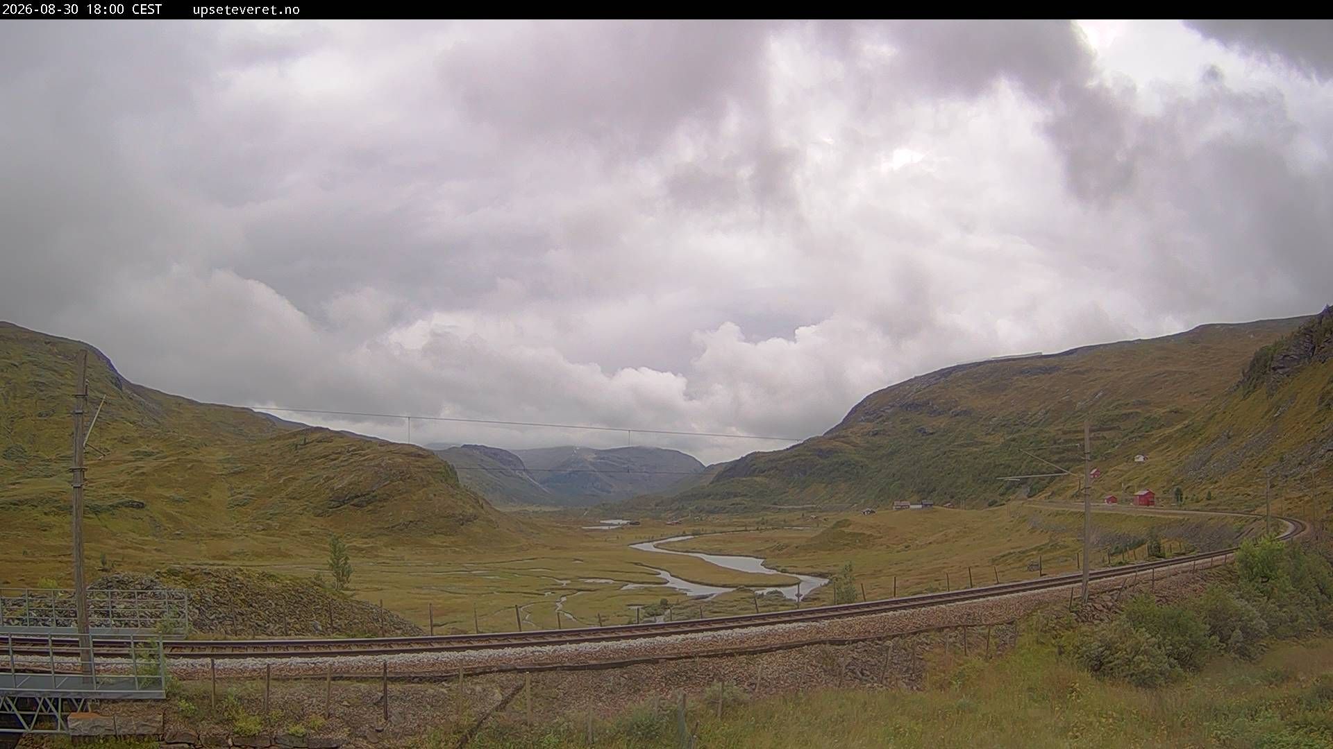 Traffic Cam Vestland › South-West: Upsete stasjon - Upsete
