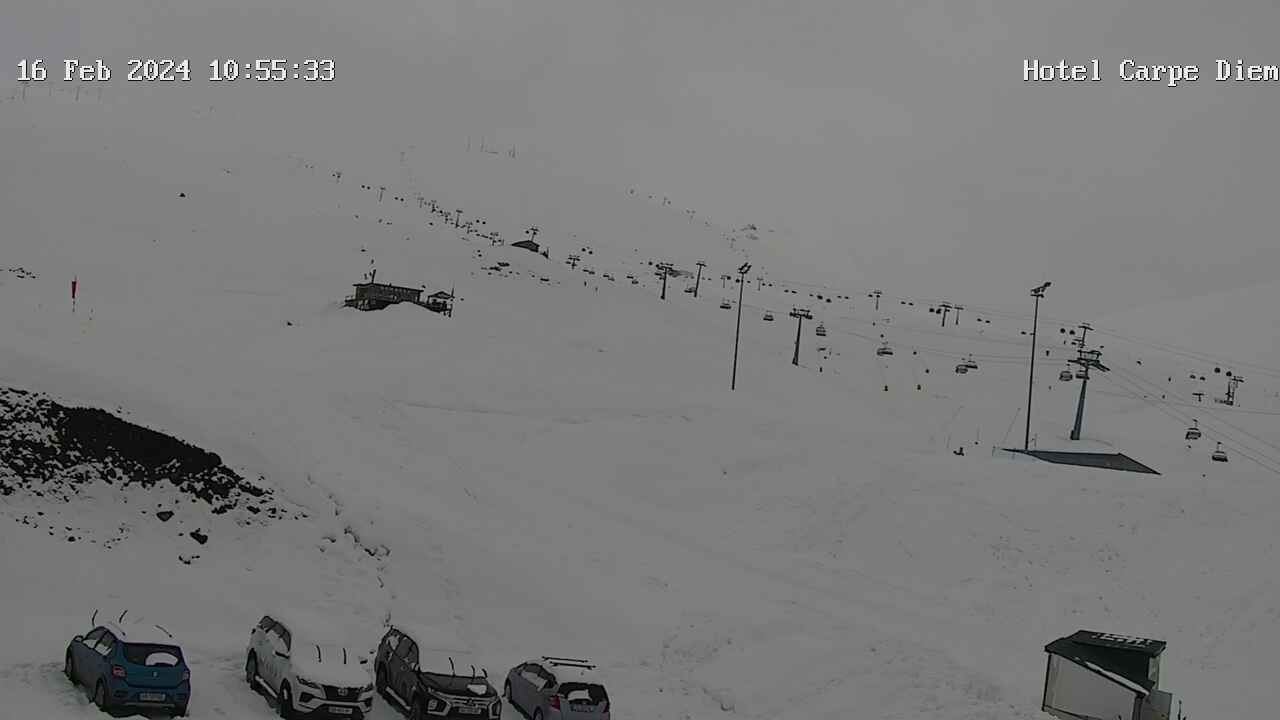 Traffic Cam Gudauri › North-East: Sadzele Lift