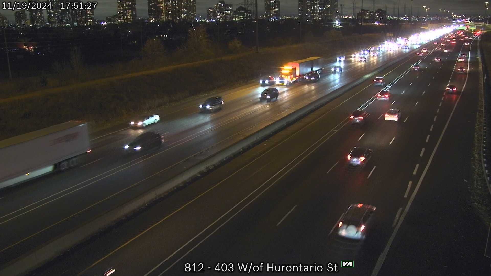 Traffic Cam Fairview: Highway 403 near West of Hwy