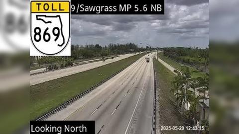 Traffic Cam Tamarac: SR-869 N at MM 5.6