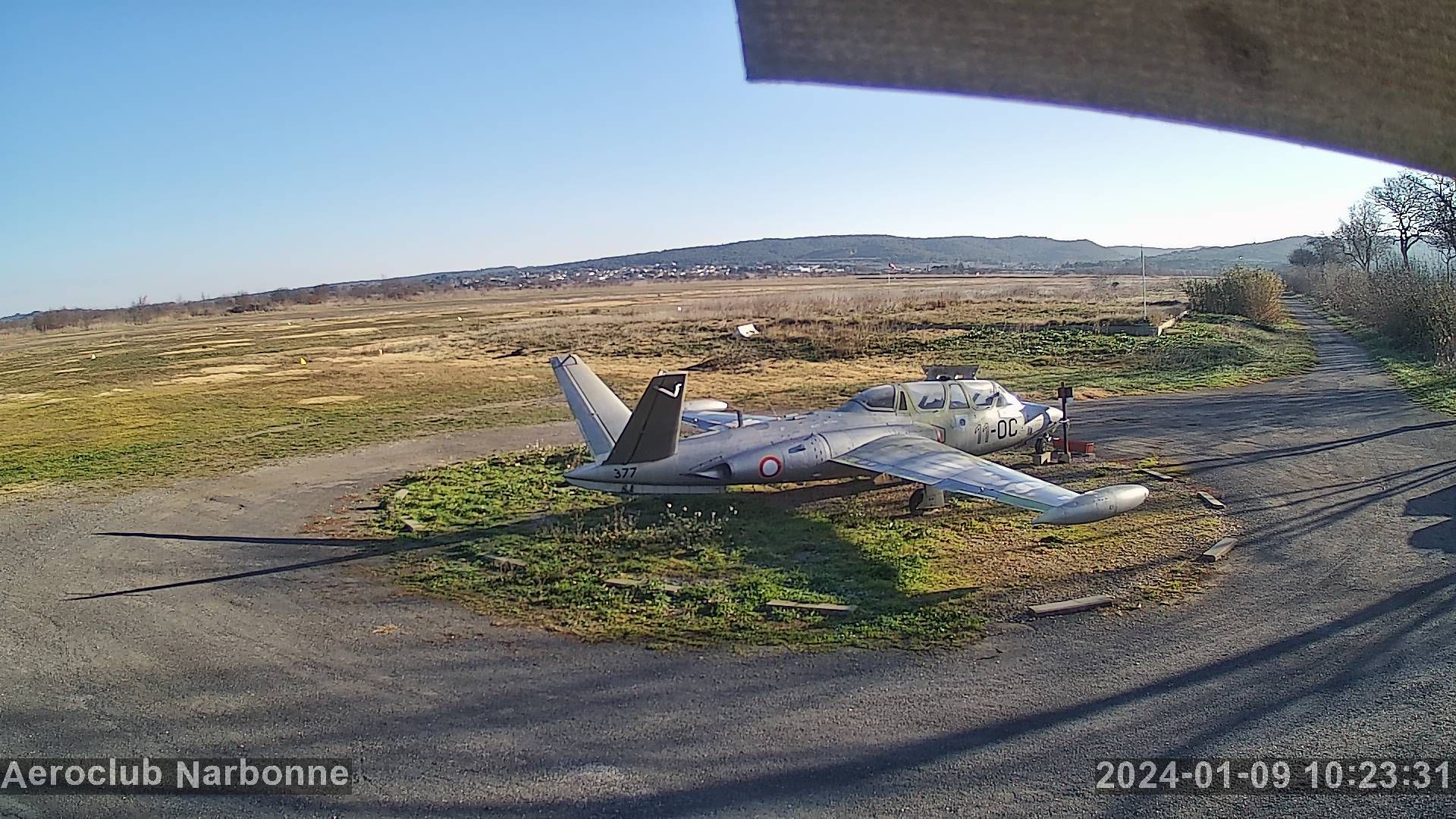 Traffic Cam Narbonne › North-East: Aeroclub De NARBONE