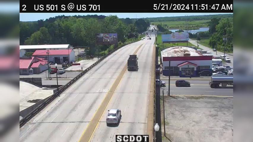 Traffic Cam Conway: US 501 S @ US 701
