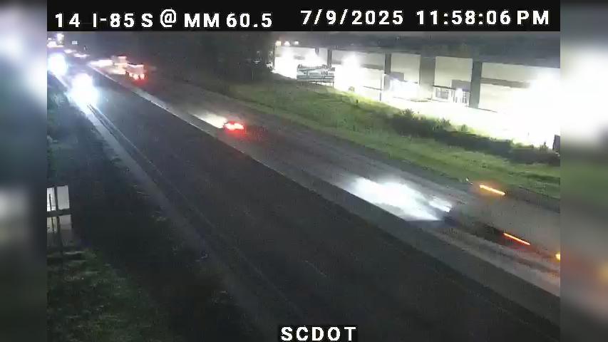 Traffic Cam Chapel Estates: I-85 S @ MM 60.5