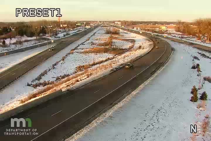 Traffic Cam Columbus: I-35E SB N Jct I-35W