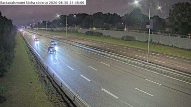 Traffic Cam Skalltorp: Backadalsmotet Södra söderut