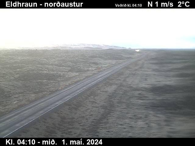 Traffic Cam Southern Region: Mýrdalssandur