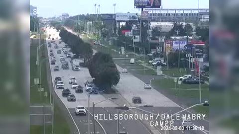 Traffic Cam Tampa: CoT  DaleMabry @ Hillsb Ave