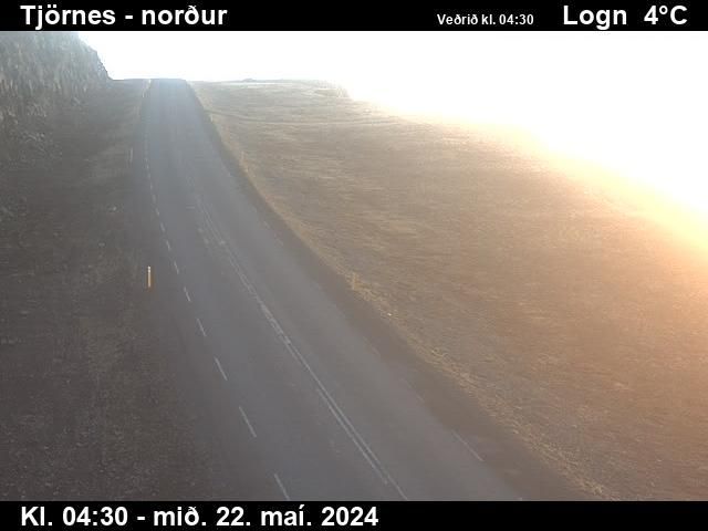 Traffic Cam Northeastern Region: Fljótsheiði