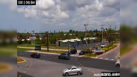 Traffic Cam North Port: SA US 41 @ Ortiz Blvd/Talon Bay Dr 1016/857