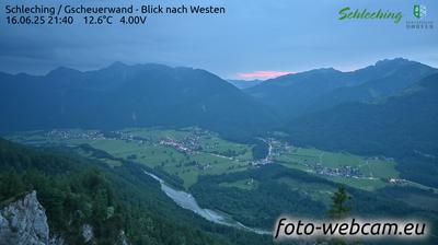 Schleching landscape webcam
