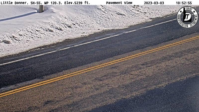 Traffic Cam Cascade: SH 55: Little Donner: Pavement