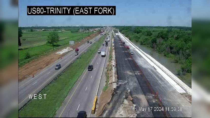 Traffic Cam Forney › East: US 80 @ Trinity (East Fork)