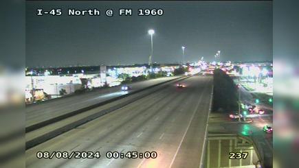 Traffic Cam Westfield › South: IH-45 North @ FM 1960