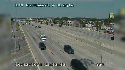 Traffic Cam Houston › West: US-290 Northwest @ Bingle