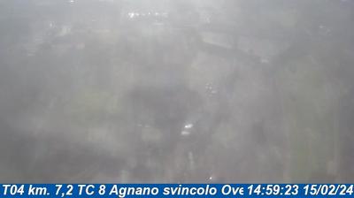 Preview delle webcam di Municipalita 10: T04 km. 7,2 TC 8 Agnano svincolo Ovest