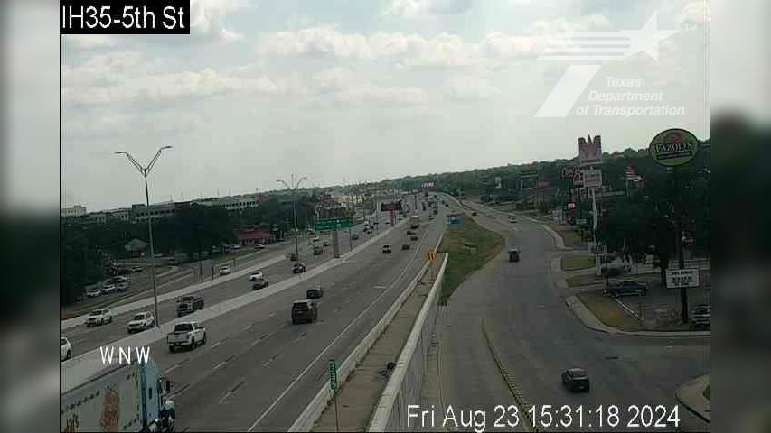 Traffic Cam Waco › North: I35.5th