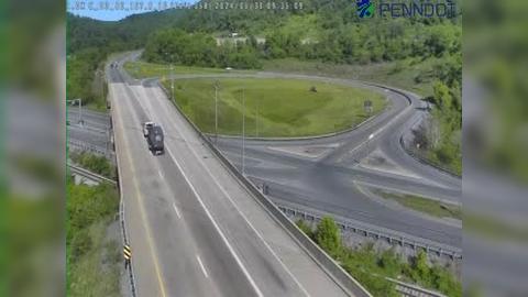 Traffic Cam Boggs Township: 1-80 WB @ EXIT 158 (PA 150/US 220 MILESBURG)