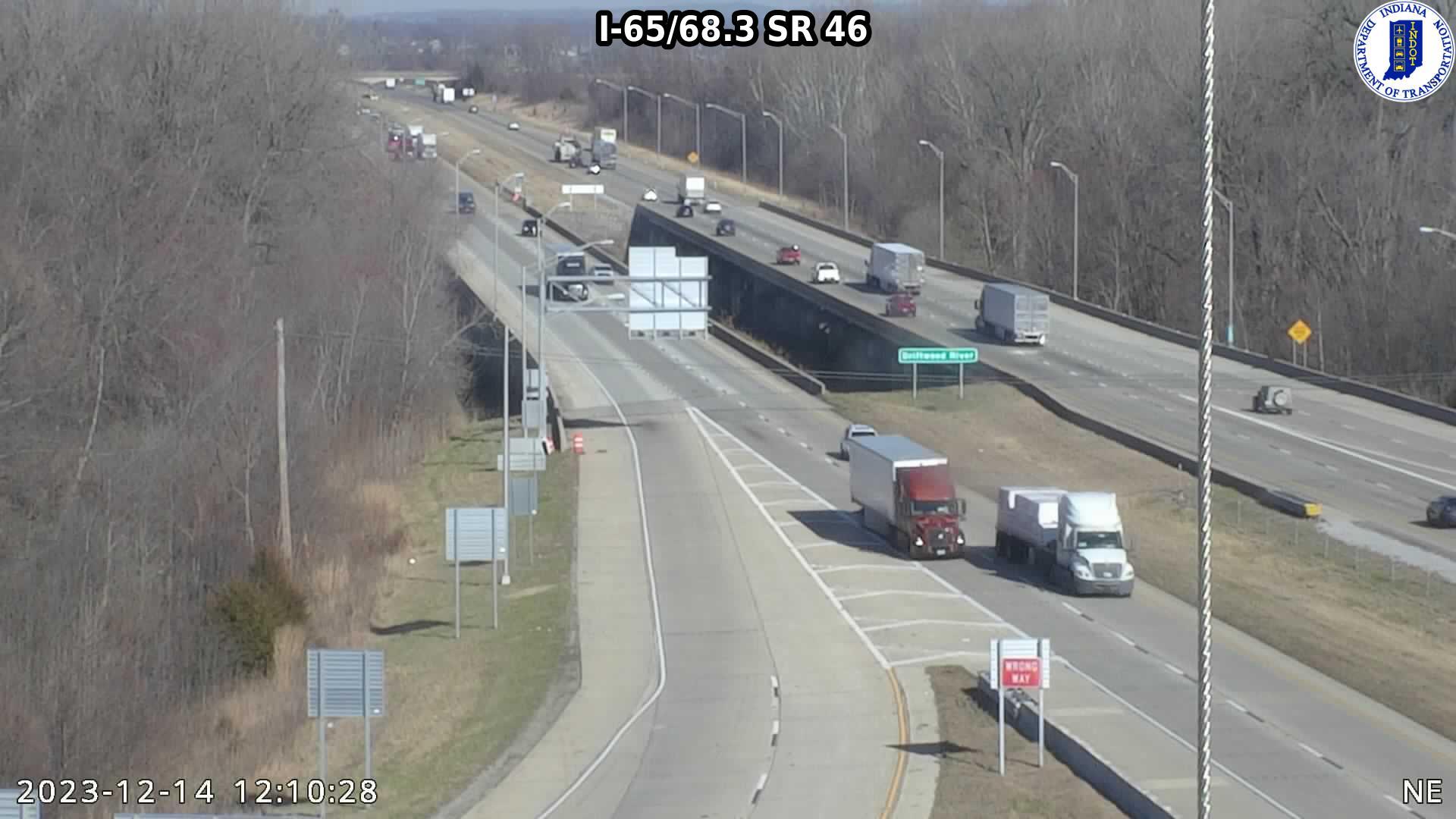 Traffic Cam Garden City: I-65: I-65/68.3 SR 46: I-65/68.3 SR 46