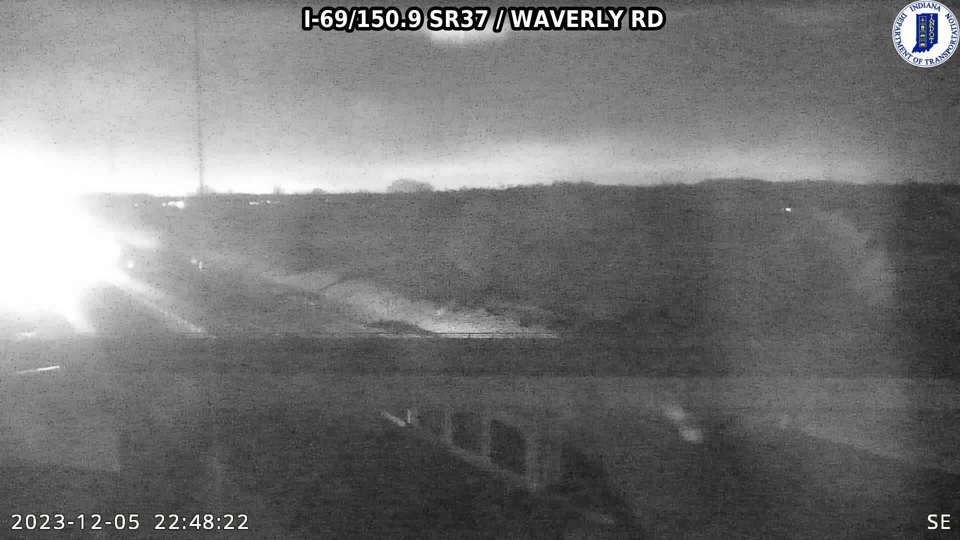 Traffic Cam Waverly Woods: I-69: I-69/150.9 SR37 - WAVERLY RD: I-69/150.9 SR37 - WAVERLY RD