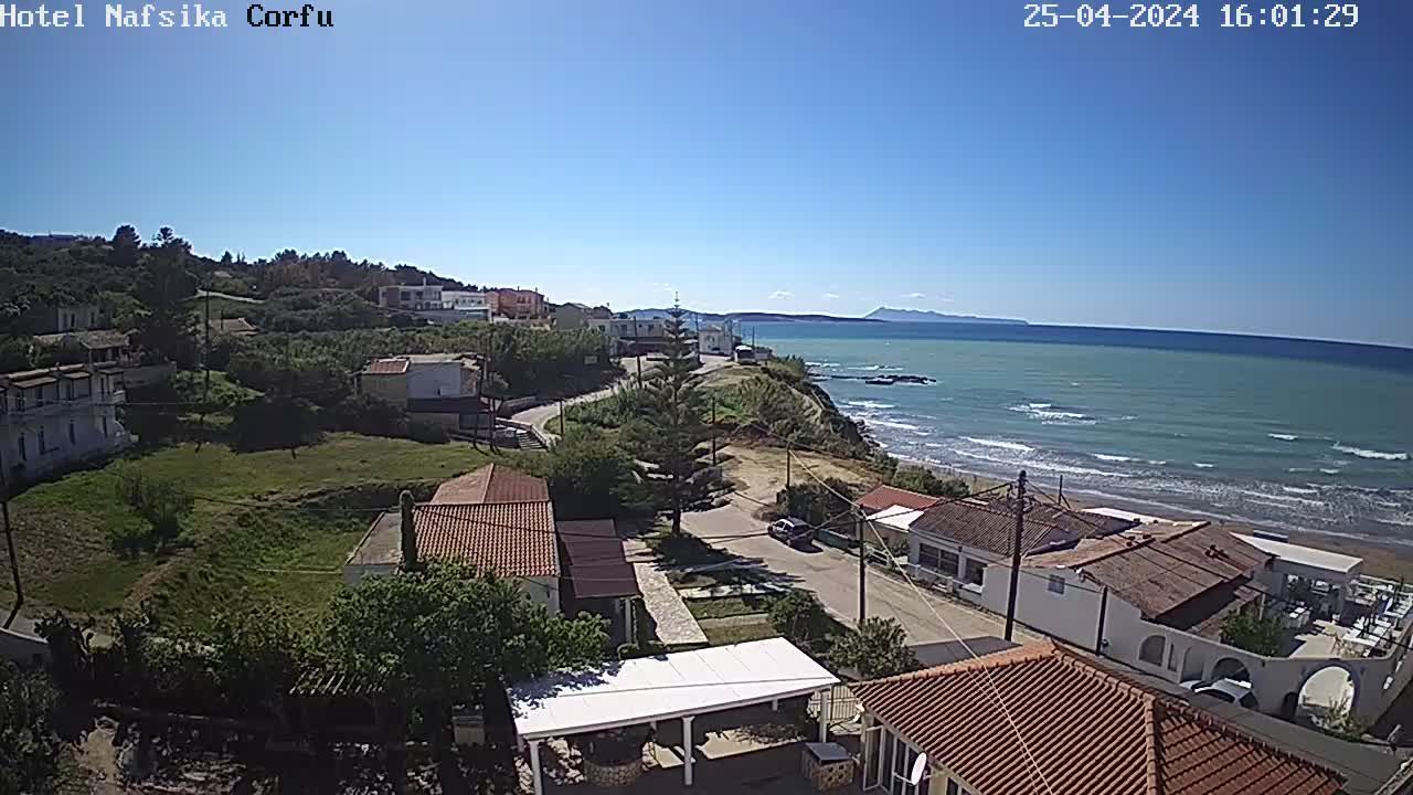 Traffic Cam Mathraki Municipal Unit › West