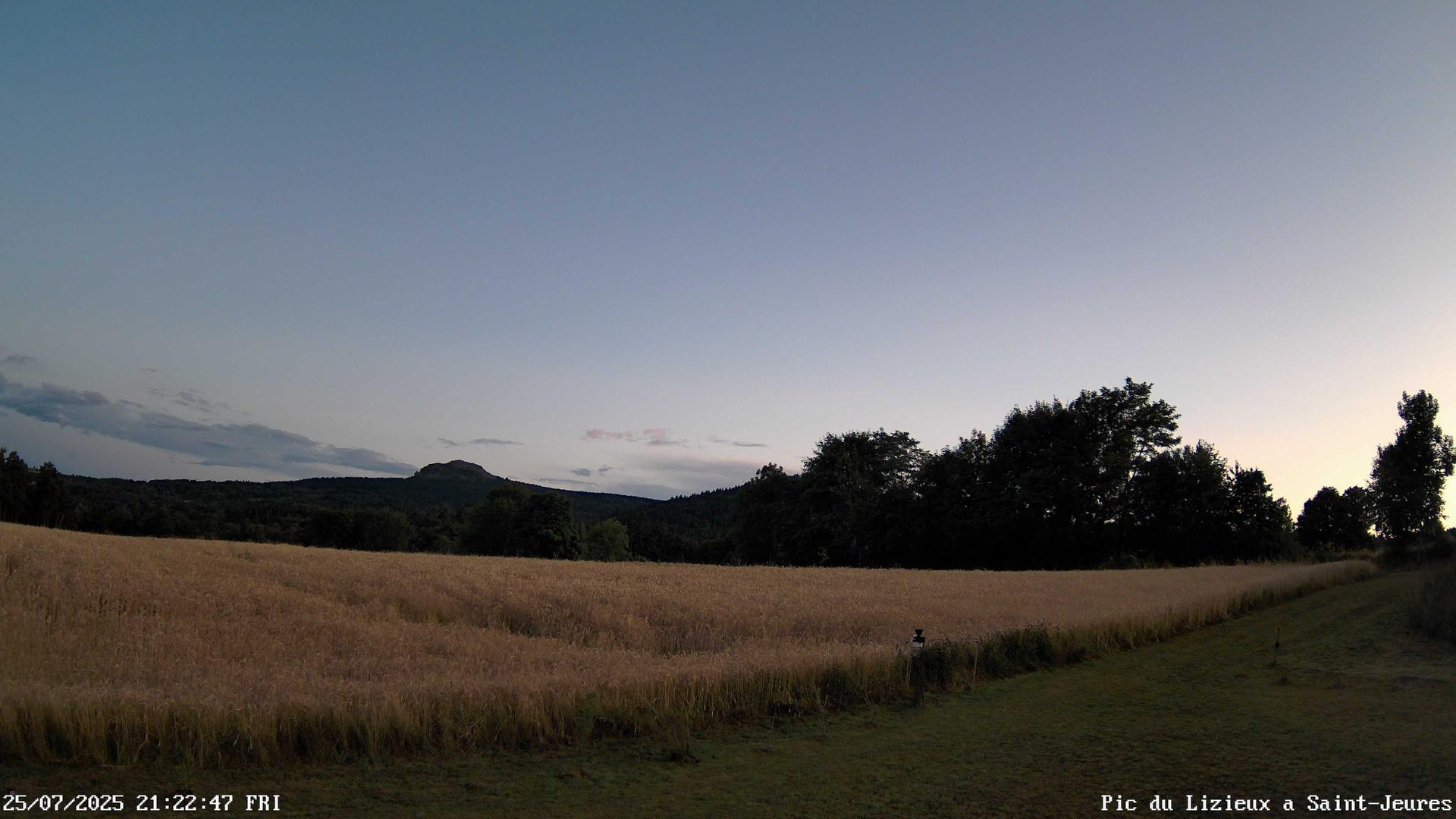Saint Jeures mountain Webcam