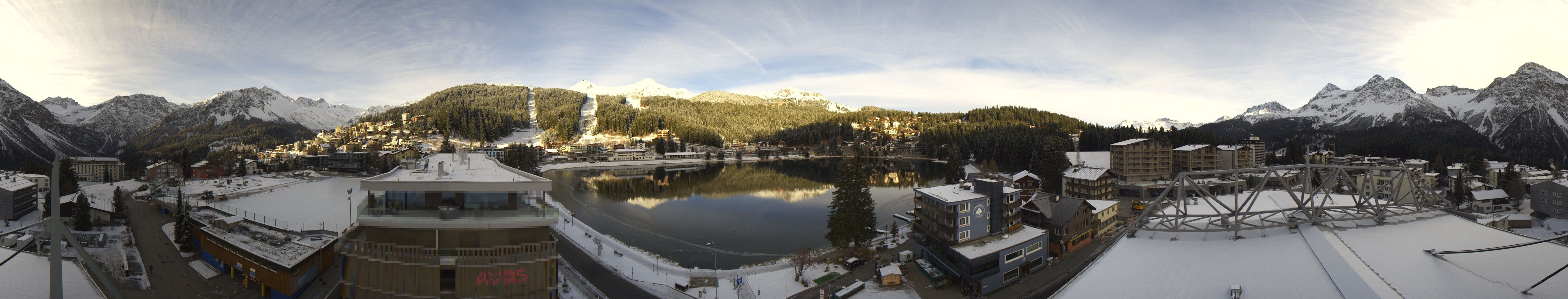 Arosa: Eissporthalle Obersee