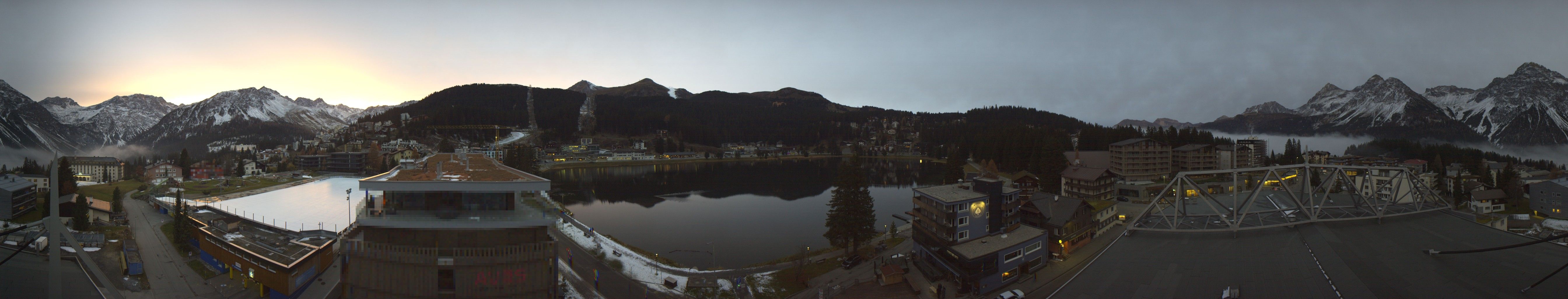 Arosa: Eissporthalle Obersee