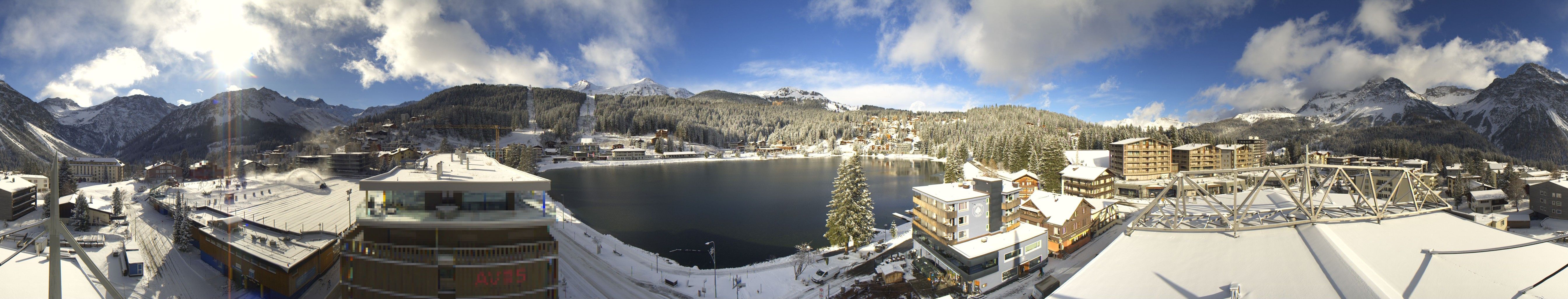 Arosa: Eissporthalle Obersee