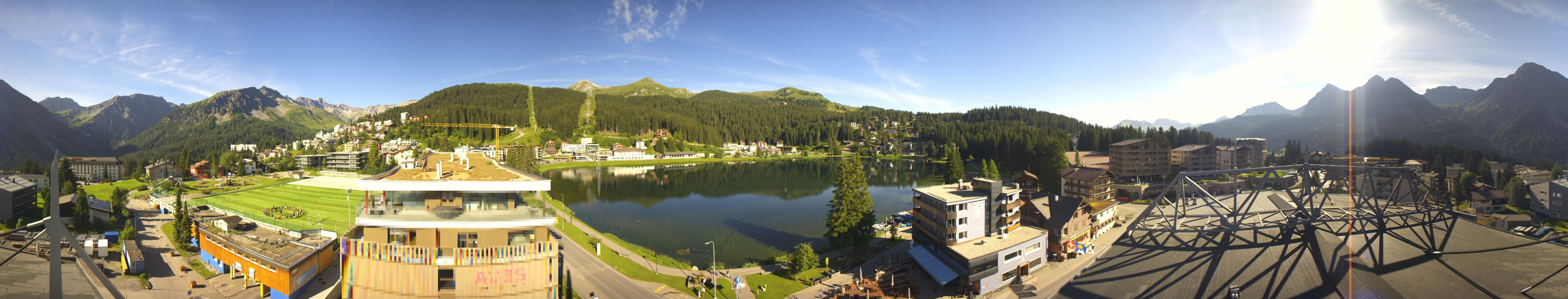 Arosa: Eissporthalle Obersee