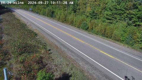 Traffic Cam Killaloe, Hagarty and Richards: Highway 60 west of Wilno and Eganville
