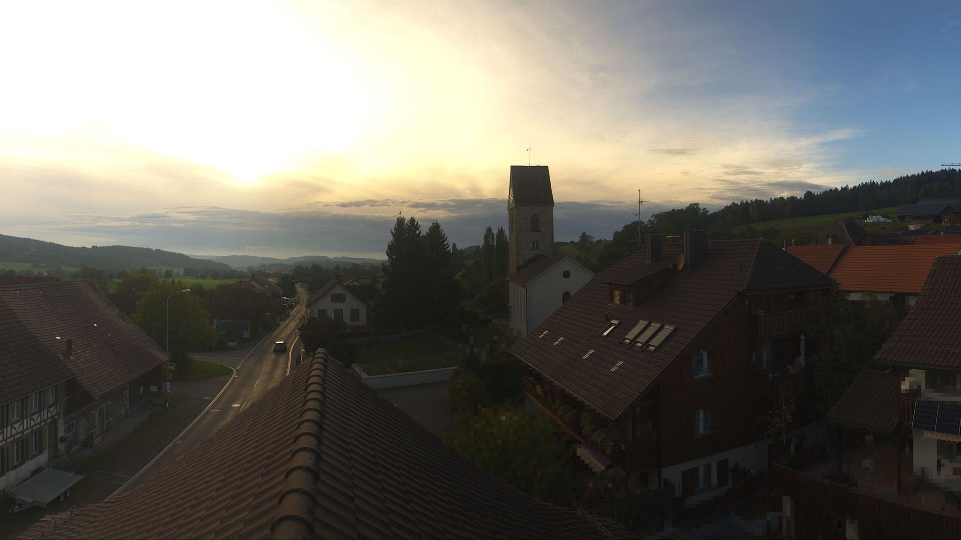 Traffic Cam Thundorf: Lustdorf 360° Panorama