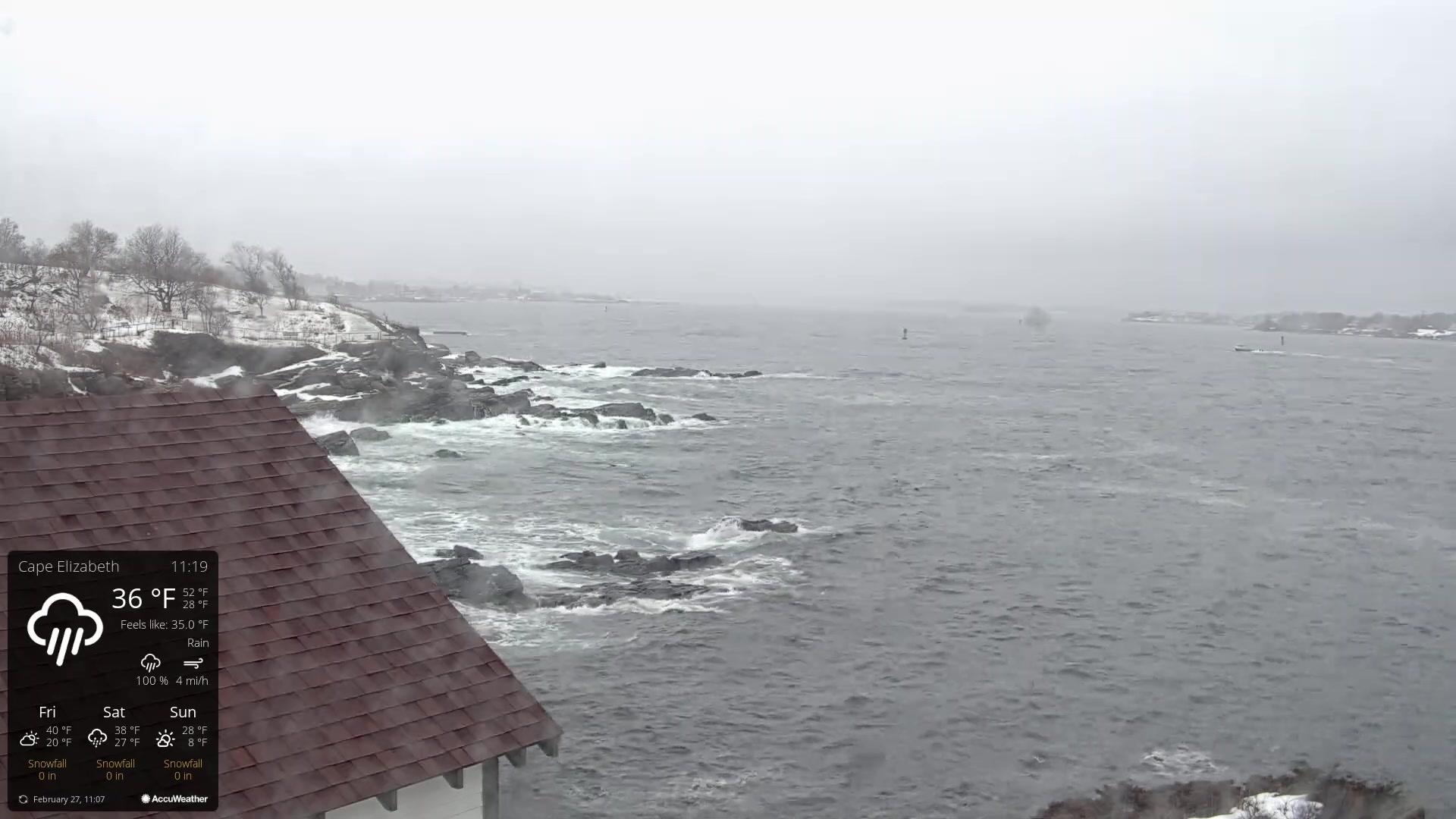 Portland Head Light Webcam Weather Cam United States