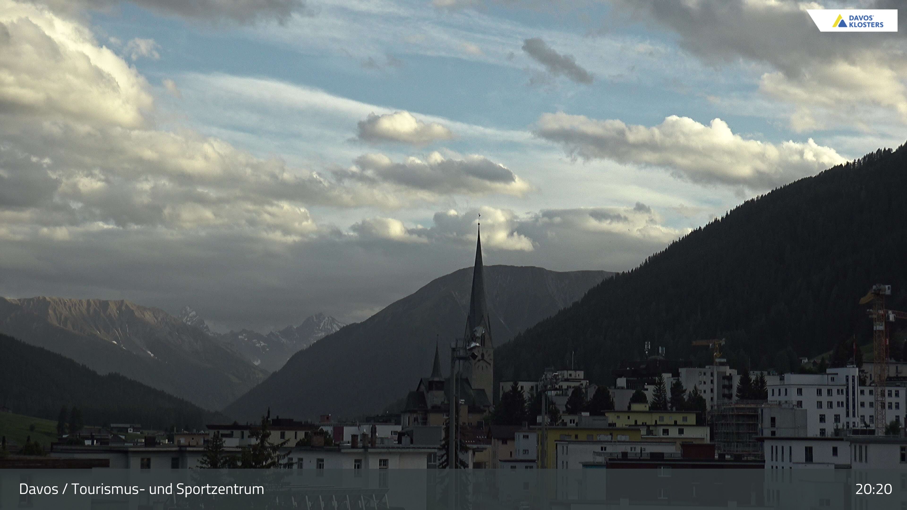 Davos: Platz - Tourismus- und Sportzentrum, Kirche/Tinzenhorn