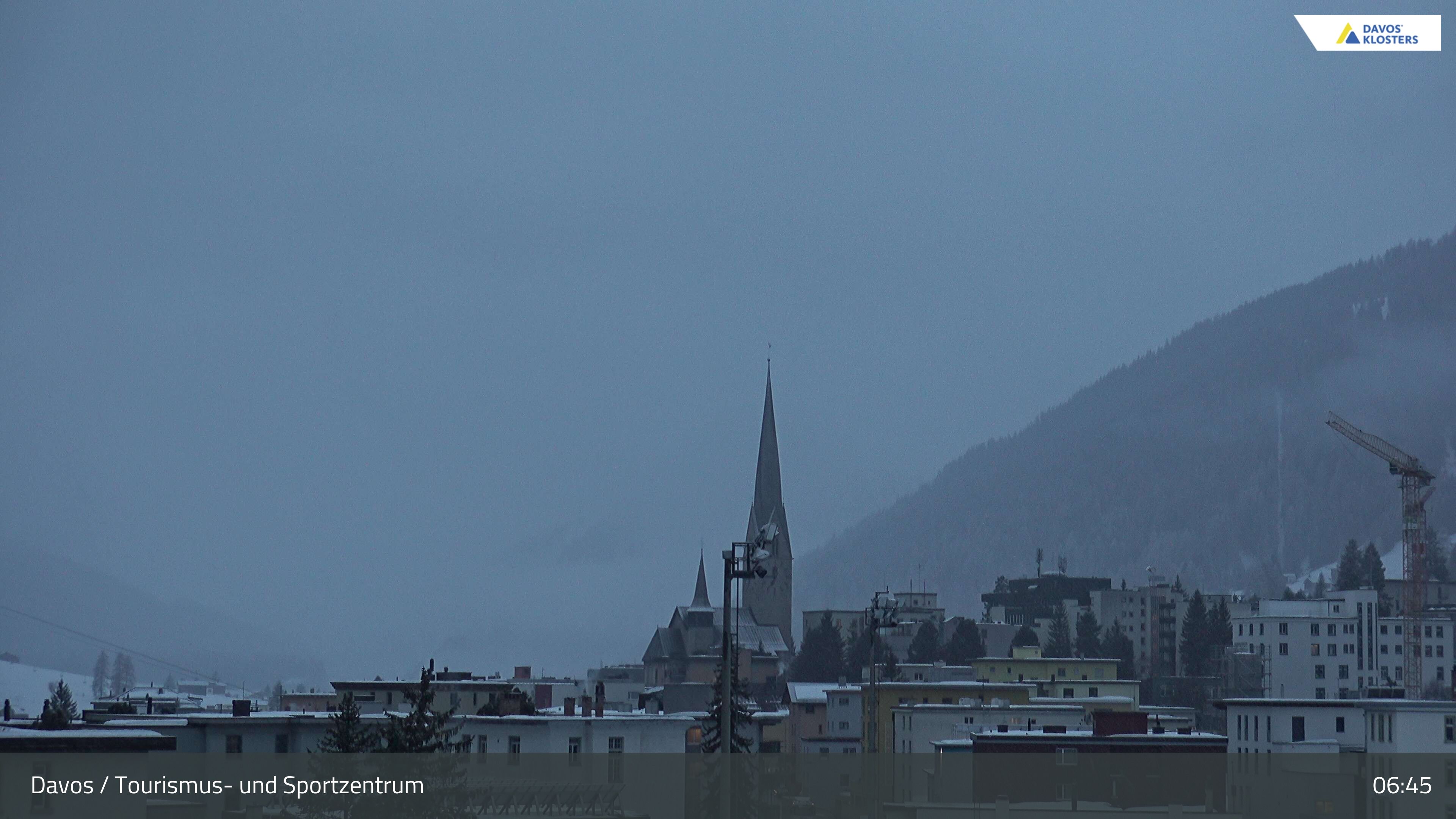 Davos: Platz - Tourismus- und Sportzentrum, Kirche/Tinzenhorn