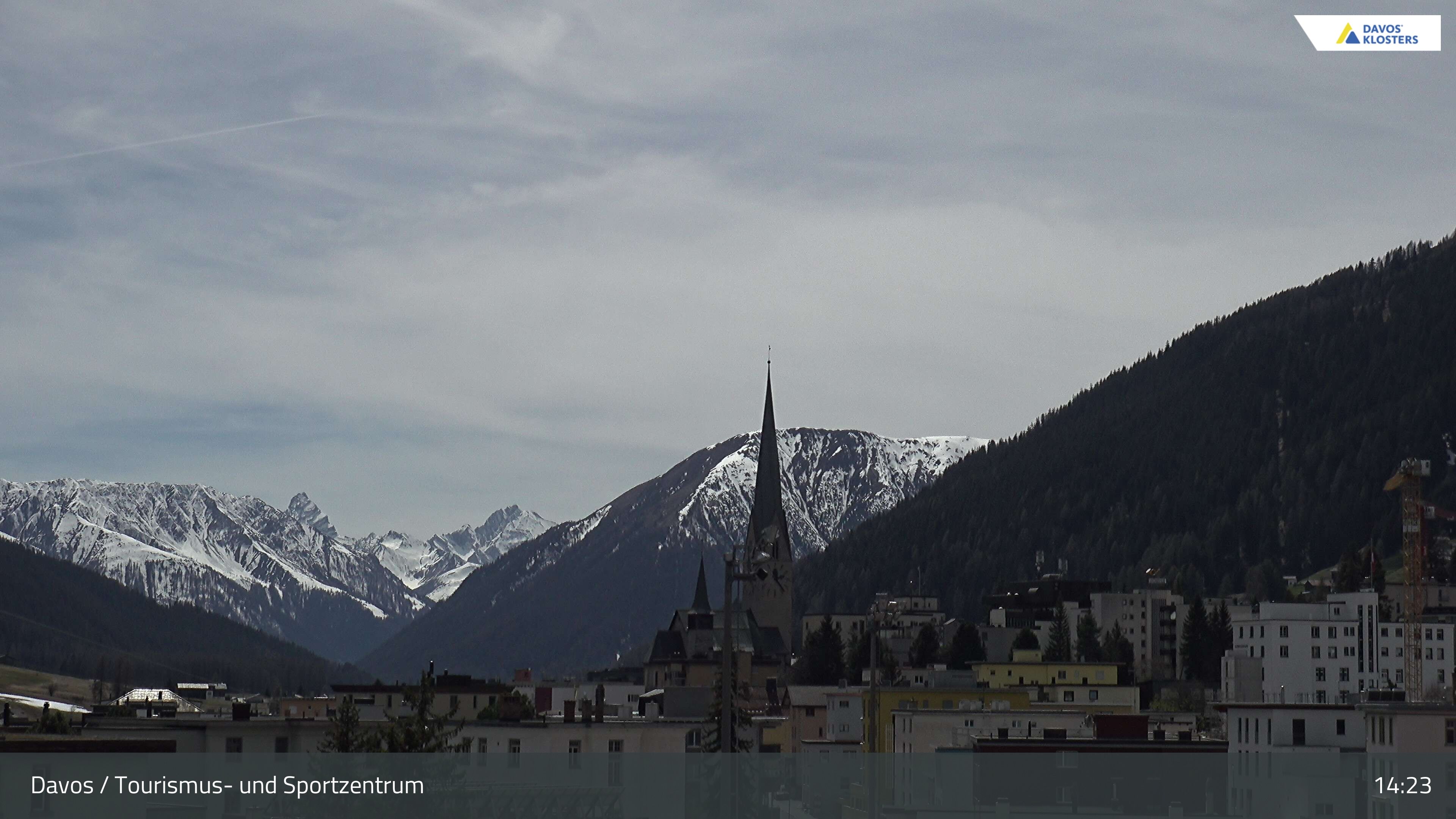 Davos: Platz - Tourismus- und Sportzentrum, Kirche/Tinzenhorn