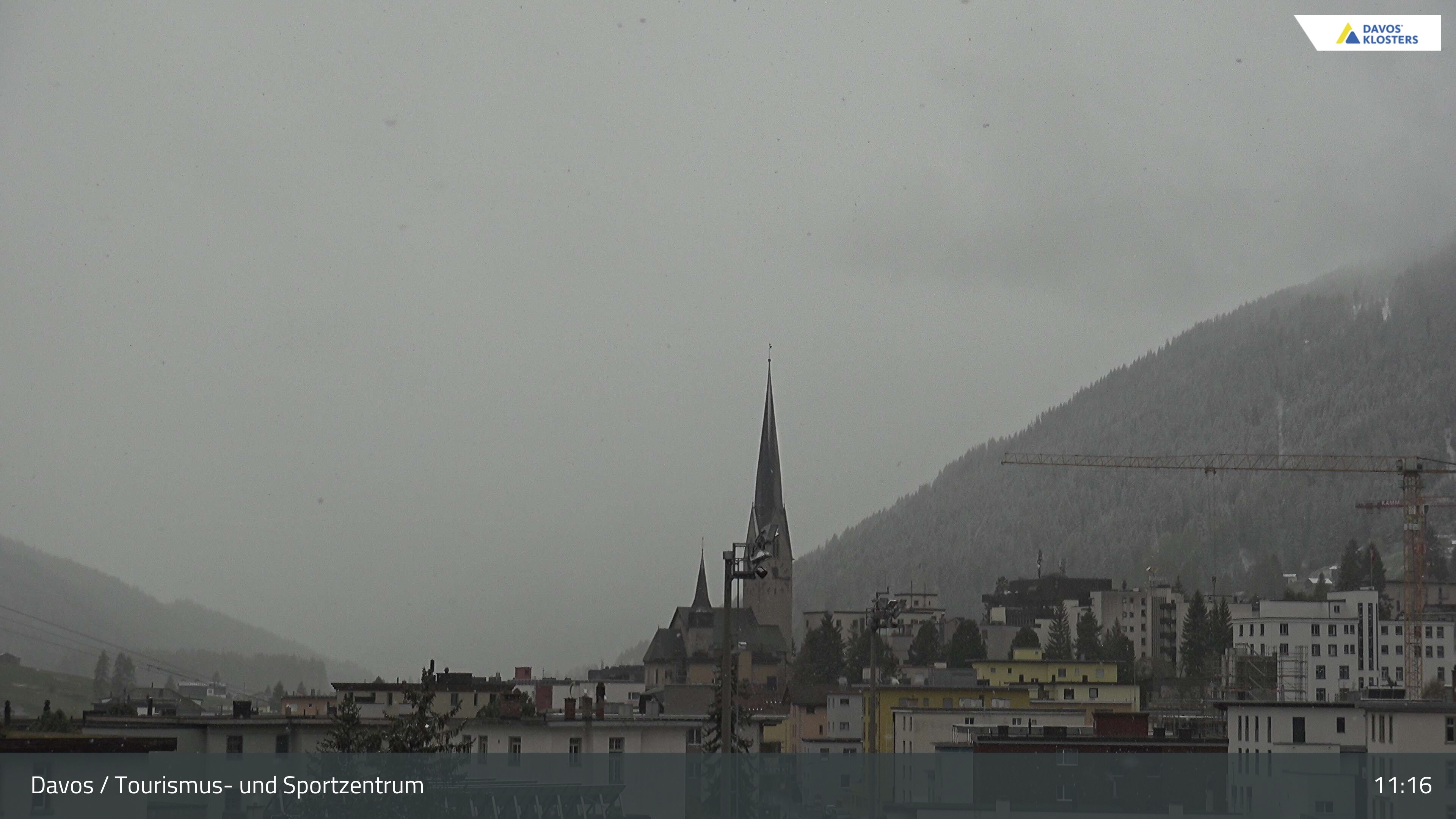 Davos: Platz - Tourismus- und Sportzentrum, Kirche/Tinzenhorn