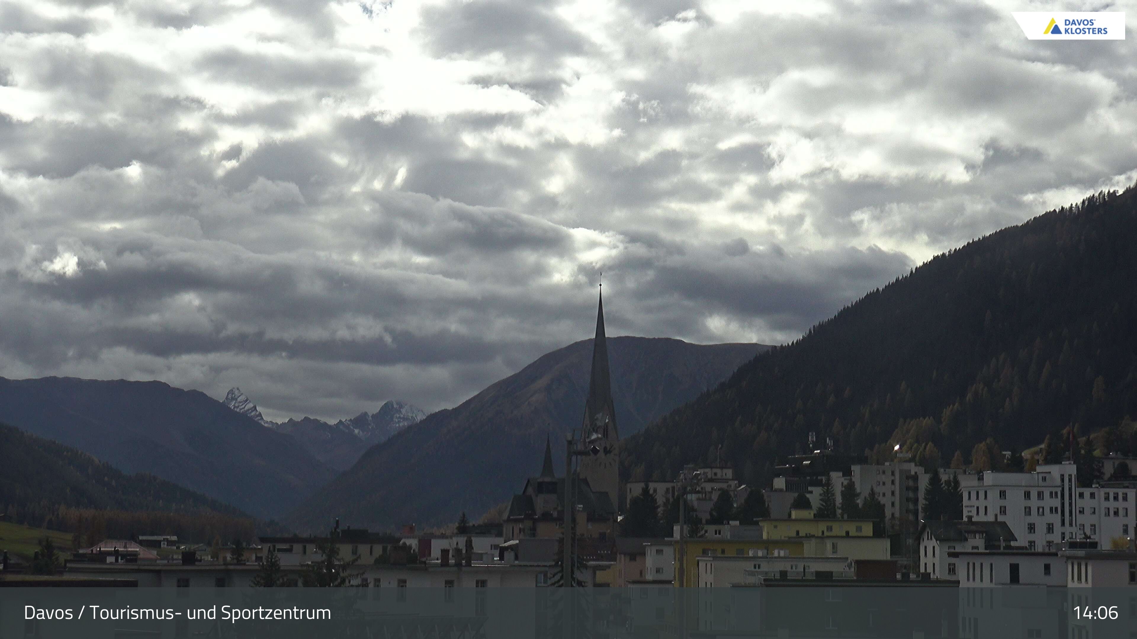 Davos: Platz - Tourismus- und Sportzentrum, Kirche/Tinzenhorn